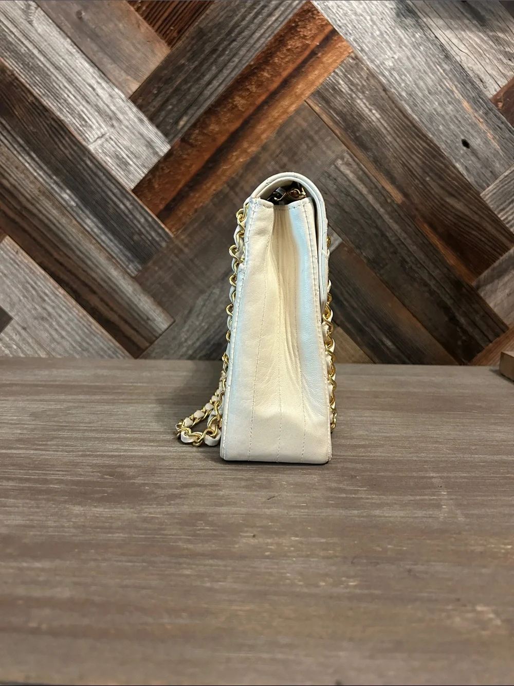 Vintage Chanel Matelasse Turnlock Shoulder Bag